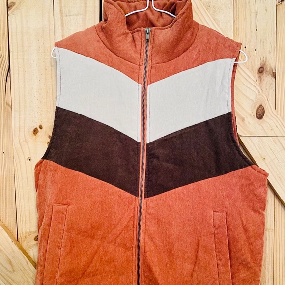 Böhme retro corduroy puffy vest - Picture 5 of 9